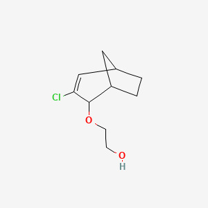 Ethanol, 2-[(3-chlorobicyclo[3.2.1]oct-3-en-2-yl)oxy]-