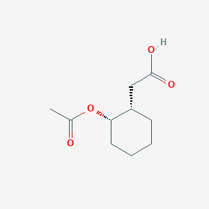 [(1S,2S)-2-(Acetyloxy)cyclohexyl]acetic acid