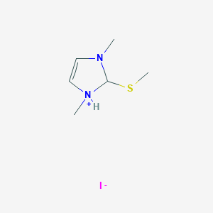 1,3-Dimethyl-2-(methylsulfanyl)-2,3-dihydro-1H-imidazol-1-ium iodide