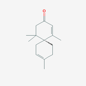 (6S)-1,5,5,9-Tetramethylspiro[5.5]undeca-1,8-dien-3-one