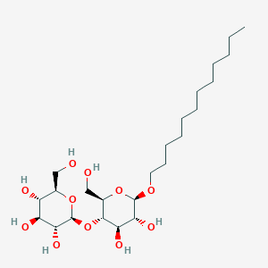 molecular formula C24H46O11 B1457378 Dodecyl beta-d-cellobioside CAS No. 74513-19-2