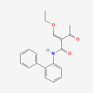 N-([1,1'-Biphenyl]-2-yl)-2-(ethoxymethylidene)-3-oxobutanamide