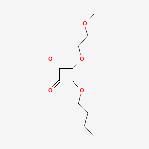 3-Butoxy-4-(2-methoxyethoxy)cyclobut-3-ene-1,2-dione