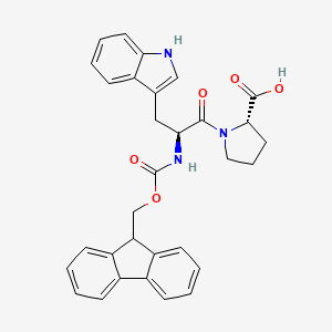 molecular formula C31H29N3O5 B1457389 Fmoc-Trp-Pro-OH CAS No. 251316-94-6