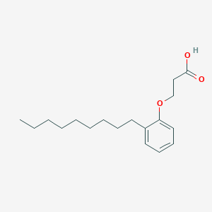 3-(2-Nonylphenoxy)propanoic acid