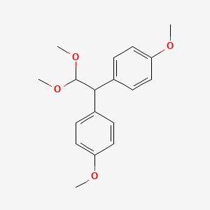 1,1'-(2,2-Dimethoxyethane-1,1-diyl)bis(4-methoxybenzene)