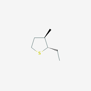 trans-2-Ethyl-3-methyl-thiacyclopentane