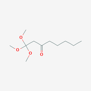 1,1,1-Trimethoxyoctan-3-one