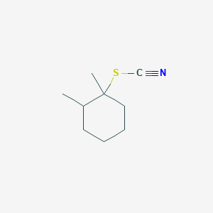 1,2-Dimethylcyclohexyl thiocyanate