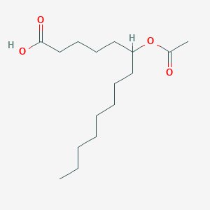 6-(Acetyloxy)tetradecanoic acid