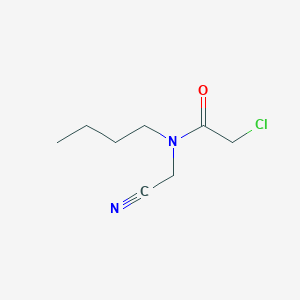 N-Butyl-2-chloro-N-(cyanomethyl)acetamide