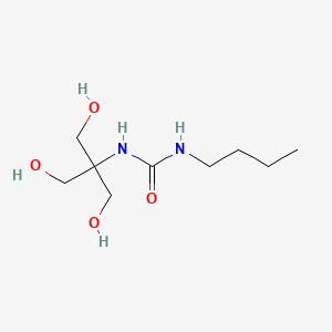 N-Butyl-N'-[1,3-dihydroxy-2-(hydroxymethyl)propan-2-yl]urea