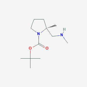 (2S)-1-Boc-2-methyl-2-(methylaminomethyl)-pyrrolidine