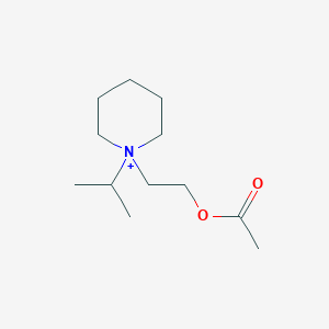 1-[2-(Acetyloxy)ethyl]-1-(propan-2-yl)piperidin-1-ium