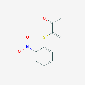 3-[(2-Nitrophenyl)sulfanyl]but-3-en-2-one