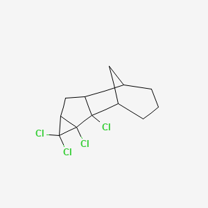 1,1,1a,1b-Tetrachlorodecahydro-1H-2,6-methanocyclopropa[a]azulene