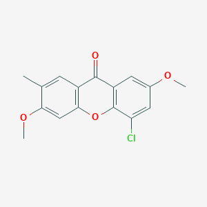 5-Chloro-3,7-dimethoxy-2-methyl-9H-xanthen-9-one