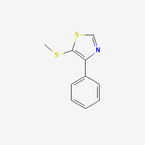 5-(Methylsulfanyl)-4-phenyl-1,3-thiazole