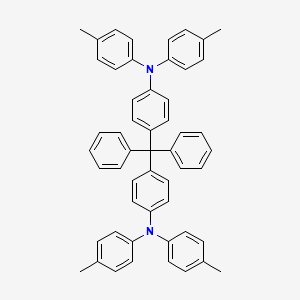 N,N'-[(Diphenylmethylene)di(4,1-phenylene)]bis[4-methyl-N-(4-methylphenyl)aniline]