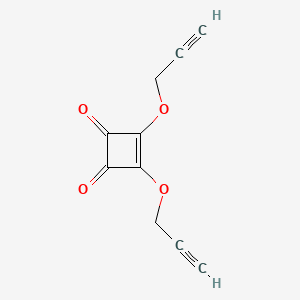 3,4-Bis[(prop-2-yn-1-yl)oxy]cyclobut-3-ene-1,2-dione