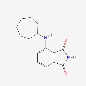 4-(Cycloheptylamino)-1H-isoindole-1,3(2H)-dione