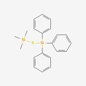 1,1,1-Trimethyl-3,3,3-triphenyldisilathiane