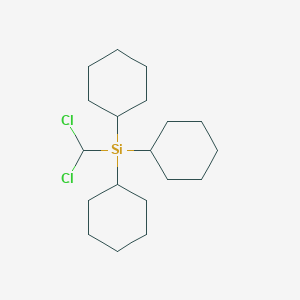 Tricyclohexyl(dichloromethyl)silane