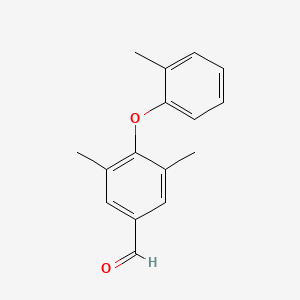 3,5-Dimethyl-4-(2-methylphenoxy)benzaldehyde