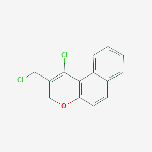 1-Chloro-2-(chloromethyl)-3H-naphtho[2,1-b]pyran