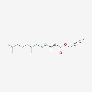 but-2-ynyl 3,7,11-trimethyldodeca-2,4-dienoate