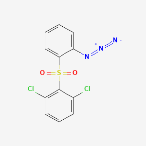 2-(2-Azidobenzene-1-sulfonyl)-1,3-dichlorobenzene