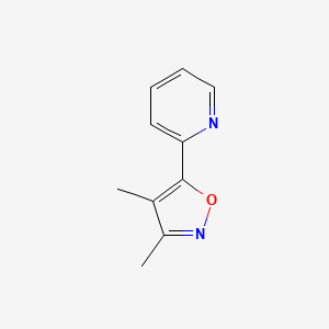 2-(3,4-Dimethyl-1,2-oxazol-5-yl)pyridine