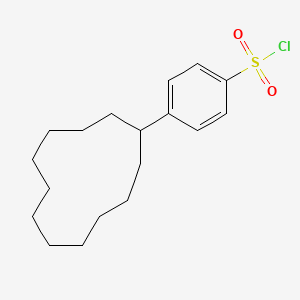 4-Cyclododecylbenzene-1-sulfonyl chloride