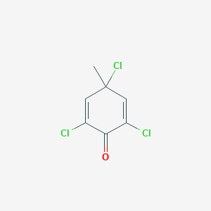 2,4,6-Trichloro-4-methylcyclohexa-2,5-dien-1-one