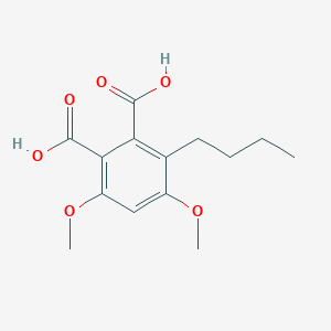 3-Butyl-4,6-dimethoxybenzene-1,2-dicarboxylic acid