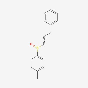 1-Methyl-4-(3-phenylprop-1-ene-1-sulfinyl)benzene