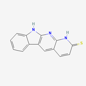 1,10-Dihydro-2H-indolo[2,3-b][1,8]naphthyridine-2-thione