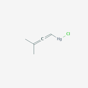 Chloro(3-methylbuta-1,2-dien-1-yl)mercury