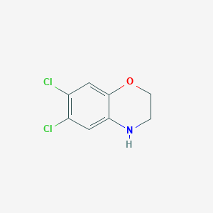 6,7-dichloro-3,4-dihydro-2H-1,4-benzoxazine