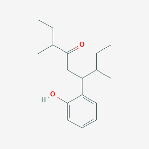 6-(2-Hydroxyphenyl)-3,7-dimethylnonan-4-one