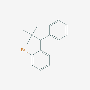 1-Bromo-2-(2,2-dimethyl-1-phenylpropyl)benzene