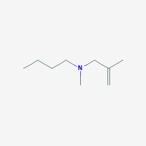 N-Methyl-N-(2-methylprop-2-en-1-yl)butan-1-amine