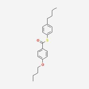 S-(4-Butylphenyl) 4-butoxybenzene-1-carbothioate