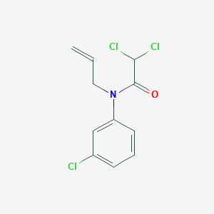 2,2-Dichloro-N-(3-chlorophenyl)-N-(prop-2-en-1-yl)acetamide