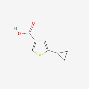 5-Cyclopropylthiophene-3-carboxylic acid