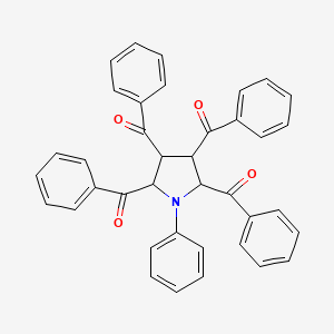 Methanone, (1-phenyl-2,3,4,5-pyrrolidinetetrayl)tetrakis[phenyl-