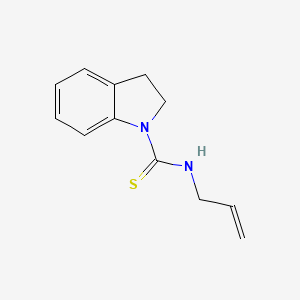 N-prop-2-enyl-2,3-dihydroindole-1-carbothioamide