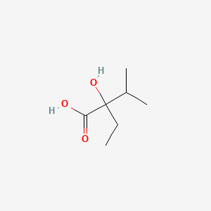 2-Ethyl-2-hydroxy-3-methylbutanoic acid