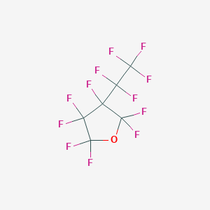 2,2,3,3,4,5,5-Heptafluoro-4-(pentafluoroethyl)oxolane