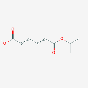 6-Oxo-6-[(propan-2-yl)oxy]hexa-2,4-dienoate